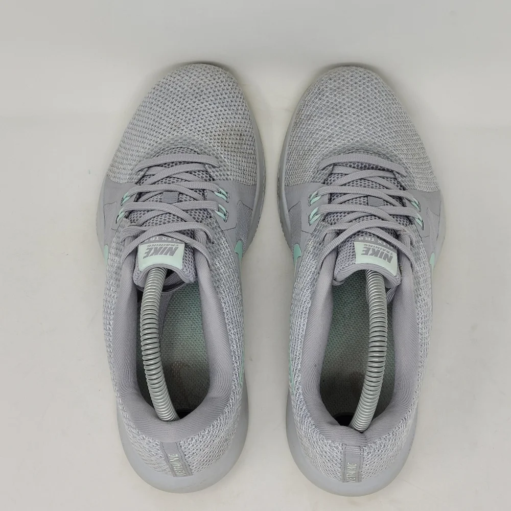 Nike Womens Flex Trainer 8 AJ8168 003 Gray Athletic Running Shoes Size 7 Women